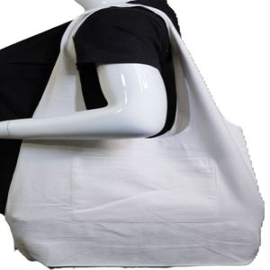 Venta al por mayor personalizado impreso reutilizable ecológico bolsa de algodón de lona reciclada para la playa de lujo de compras bolsa a granel promocional - Product Image 4