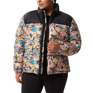 High Quality Plus Size Women Bubble <b>Jackets</b> Custom Logo Print Puffer Hoodie <b>Jackets</b> Women Bubble Winter <b>Jackets</b> - Product Image 1