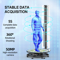 Scanner de corps 3D SU7 V4 haute résolution avec caméra 50MP pour la création détaillée de figurines de portrait en couleur