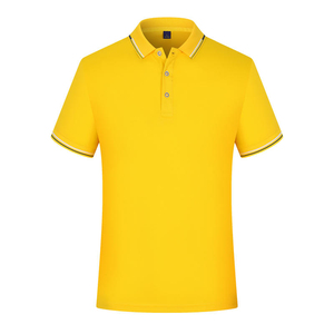Polo de tela personalizada de calidad superior 100% PK Polo de algodón para hombre - Product Image 1