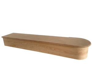 Bande de roulement d'escalier en chêne rouge EFS-8010 de haute qualité-Étape de départ 48 "disponible dans une grande variété - Product Image 3