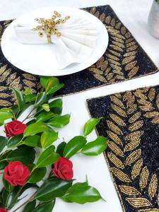 Finest Quality Indian Hand Embroidered Beaded <b>Work</b> <b>Table</b> Runner Beaded Patchwork <b>Table</b> Runner From India at Lowest Price - Product Image 2