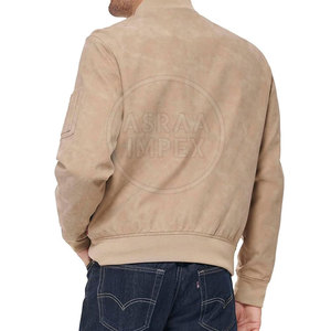 Veste en cuir coupe-vent durable pour hommes de qualité supérieure Offres Spéciales vêtements pour hommes de meilleure conception avec des vestes de compétition - Product Image 3