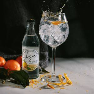 BIO Sparkling Water 33cl Ose Mandarin Hops Fruity Refreshing Healthy Beverage Belgium Premium <b>Drink</b> - Product Image 3