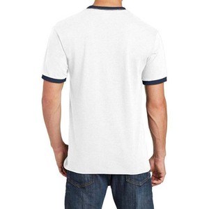 100% coton hommes haute qualité mode T-Shirts respirant à manches courtes sonnerie t-shirt vêtements pour hommes personnalisé OEM Service - Product Image 3