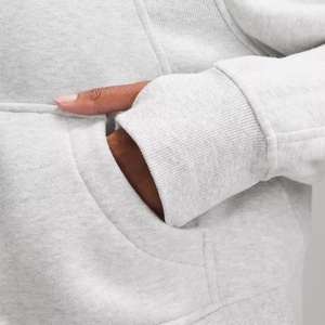 Sudadera Extra Grande de Algodón Grueso de Alta Calidad para Mujer, con Logotipo Personalizado, Impresión por Transferencia de Calor, Posición Frontal, para Otoño e Invierno - Product Image 3