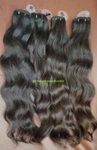 Extensiones de Cabello Humano Remy Indio de Alta Calidad, 20 Pulgadas, Color Natural, Doble Trama, Listas para Permanente, Aptas para Todos los Colores - Product Image 5