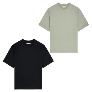 Camiseta con aspecto de ropa de calle a la moda para hombre, camiseta de gran tamaño, tela 100% de algodón para todo el día, Camiseta cómoda para mujer hecha en Vietnam - Product Image 1