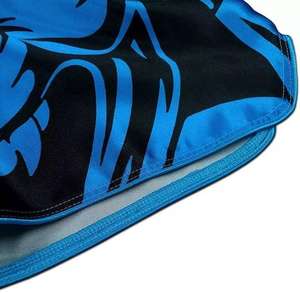 Super doux anti-rides hommes décontracté Fitness Shorts haute qualité 100% Polyester séchage rapide Style ample toile Jogging pantalon - Product Image 3