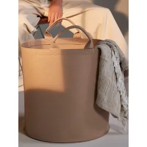 Customizable Felt Trug <b>Storage</b> <b>Basket</b> for Merchandising - Product Image 1