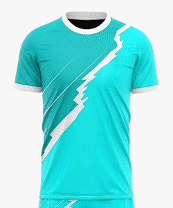 Kit de fútbol de sublimación completa personalizado para hombres y mujeres, camiseta de fútbol cómoda de tela ligera suave, 100% poliéster - Product Image 4