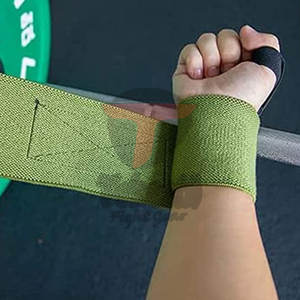 สายรัดข้อมือนีโอพรีนกันลื่นคุณภาพสูง ออกแบบใหม่ สำหรับยกน้ำหนัก ออกกำลังกาย ฟิตเนส ระดับมืออาชีพ สำหรับทุกเพศ  รับสั่งทำตามแบบ - Product Image 4