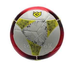 ลูกฟุตบอลพีวีซีขนาดมาตรฐานพิมพ์โลโก้ตามสั่งสำหรับฝึกซ้อมและไม้ขีดไฟ - Product Image 1