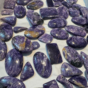 หินอัญมณีทรงวงรีทรงหลวมสีฟ้าจาก Pietersite ได้รับการรับรองจาก IGI - Product Image 2