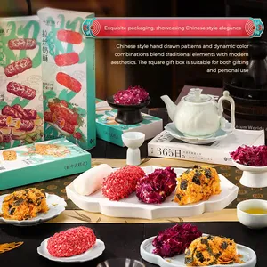 <span class=keywords><strong>Galletas</strong></span> Crujientes de Leche con Crema de Matcha y Azúcar, Rollos de Huevo, <span class=keywords><strong>Galletas</strong></span>, Materias Primas de Alta Calidad, Bocadillos Tradicionales Chinos al por Mayor - Product Image 2