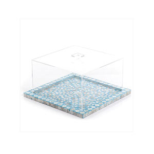 Plateau à Chocolat Carré avec Couvercle en Acrylique Design Premium pour Table à Manger de Restaurant Plateau de Service à Dessert Fabriqué en Inde - Product Image 2