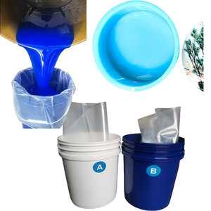 Grande fornitura RTV2 per uso alimentare liquido Silicone gomma materia prima per la colata resina siliconica gesso cemento candela stampo artigianale - Product Image 3
