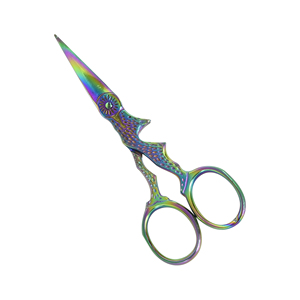 Mini ciseaux à ongles fantaisie ultra pointus en acier inoxydable léger et durable, multifonctionnel, soins de beauté et de manucure Stahlmann Pro Hot - Product Image 1