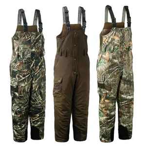 Pantalones de Pecho Impermeables y Aislantes con Camuflaje para Máxima Calidez y Comodidad en Caza y Actividades al Aire Libre para Hombre - Product Image 1