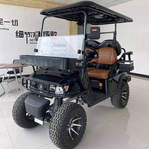 Quality Compliant 4-Seater <b>Golf</b> <b>Cart</b> 105Ah Lithium <b>Battery</b> New Design White Electric Urban Commute Street Legal for Resort Use - Product Image 2