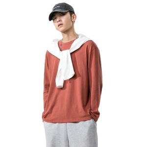 Wholesale Autumn and Winter Men's Bottoming <b>Shirt</b> Fashion Trendy Brand Men's Clothing <b>Long</b> <b>Sleeve</b> <b>T</b>-<b>Shirt</b> - Product Image 4