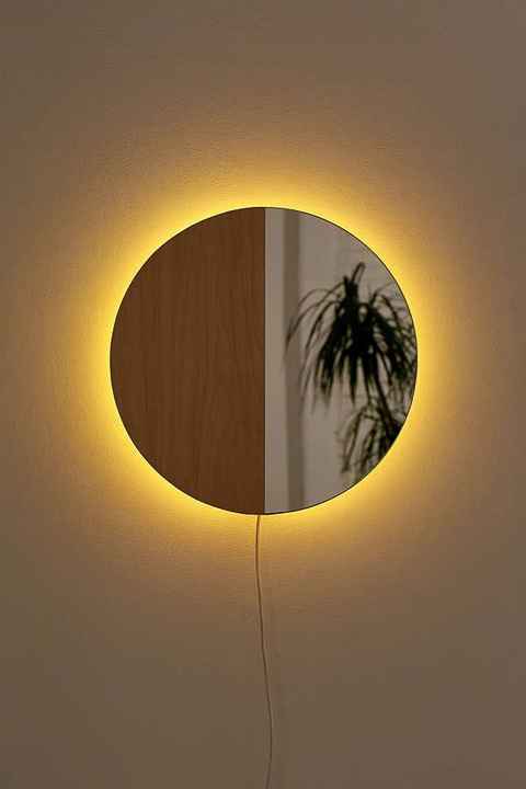 wall mirror, round wall mirror, framed wall mirror, decorative mirror, hotel mirror, living room mirror, luxury wall mirror,