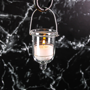 Portavelas colgante de cristal Venta caliente Mejor precio Nuevo diseño Portavelas Diseño superior Portavelas hecho a mano - Product Image 1