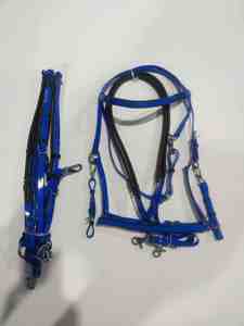 Bridon en cuir durable conçu pour les cavaliers professionnels, offrant un confort durable et un contrôle supérieur du cheval - Product Image 5