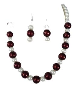 Collier de déclaration perlé en résine fait à la main, Design en bois, élégant, bijoux de Costume artificiel - Product Image 3