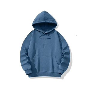 Logo personnalisé séchage rapide confortable hommes à capuche à manches longues haute rue hiver sweats à capuche pour hommes 2025 - Product Image 1