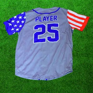 Conjuntos de camiseta y pantalón de uniforme de béisbol de alta calidad personalizados 100% poliéster transpirable ropa de entrenamiento de equipo de secado rápido - Product Image 5