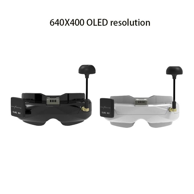 Skyzone SKY02O FPV Goggles Dual 1080p DVR HDMI Input 5.8GHz Diversity Receiver Adjustable IPD Focus for AnalogFPV UAV Racing