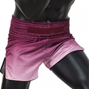 กางเกงขาสั้นมวยไทยขาสั้นสำหรับต่อสู้กางเกงมวยไทยขาสั้นแบบใช้มือศิลปะการต่อสู้แบบสั่งตัดออกแบบได้ตามต้องการ - Product Image 1