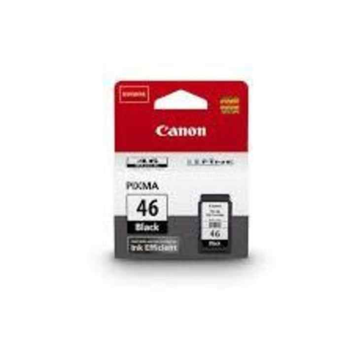 Pg-46 Black Original Cartridge (Hole and Ready for Endless Cartridge) - Pixma E404/ E464/