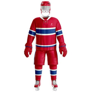 Uniforme de Hockey sobre Hielo de Primera Calidad, Precio al por Mayor, Uniforme de Hockey sobre Hielo 100% Poliéster - Product Image 1