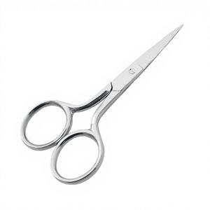 Nuevo producto de alta calidad, Mini Tijera para cejas de acero inoxidable con su propio logotipo personalizado, instrumento de belleza adecuado para salón - Product Image 1