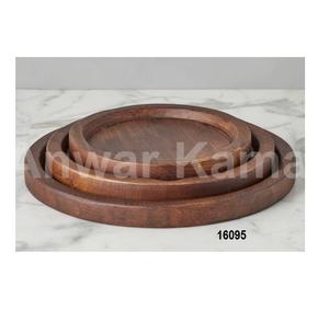 Bandeja de cobre de aluminio y metal chapado en oro de diseño exclusivo con asas - Product Image 5