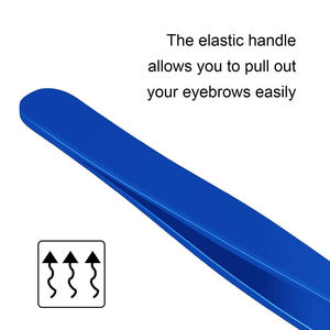 Pinzas de Cejas de Acero Inoxidable de Primera Calidad con Punta Puntiaguda, Depilación Suave y sin Esfuerzo, Ecológicas, Ligeras, Reutilizables - Product Image 3