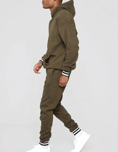 Survêtements lourds de haute qualité pour hommes survêtements de sport décontractés surdimensionnés Jogging Hoodies couleur claire Offre Spéciale pour l'hiver - Product Image 5