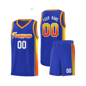 Maillots de basket-ball pour hommes uniformes d'équipe maillots costumes Teamwear Club Basketball uniformes ensembles - Product Image 6