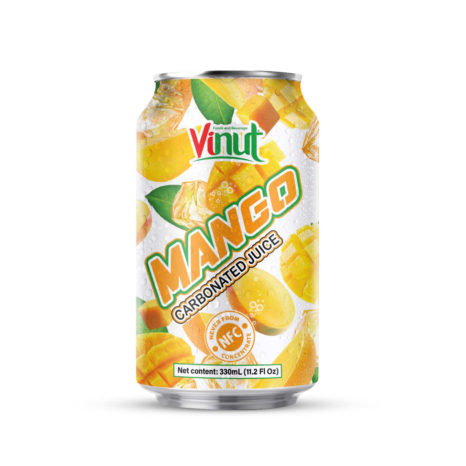 330 мл VINUT сок манго газированный вьетнамский поставщик фруктового сока газированный напиток