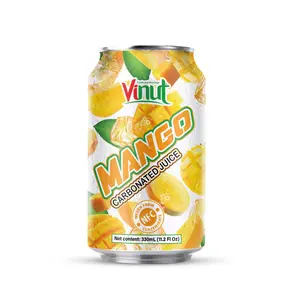 330 мл VINUT сок манго газированный вьетнамский поставщик фруктового сока газированный напиток