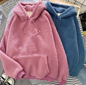 Sudadera Extra Grande de Felpa de Poliéster/Algodón de Alta Calidad para Mujer, Impresión DTF Personalizada en la Parte Delantera, Color Sólido, Transpirable, Anti-Pilling - Product Image 4