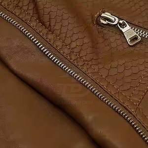 Vêtements de mode Femmes Veste en cuir Meilleur prix Femmes Veste en cuir Vente chaude Femmes Veste en cuir de haute qualité Polyester Hiver - Product Image 4