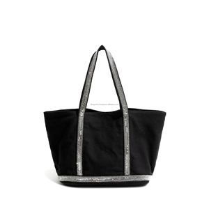 Bolsa de Mano de Nailon de Gran Capacidad, Color Sólido Personalizable, Simple, Informal, para Compras, Versátil, para Estudiantes, para el Trabajo - Product Image 3