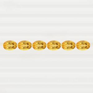 หินควอทซ์ซิทรินธรรมชาติอัญมณีทรงหลวมหินควอตซ์เจียระไนทรงรีสำหรับทำเครื่องประดับอัญมณีธรรมชาติคุณภาพสูง - Product Image 6