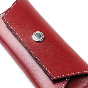 Caja plegable para gafas triangulares para hombres y mujeres, caja de gafas de sol de cuero Pu impermeable hecha a mano, caja de almacenamiento plegable de alta calidad - Product Image 6