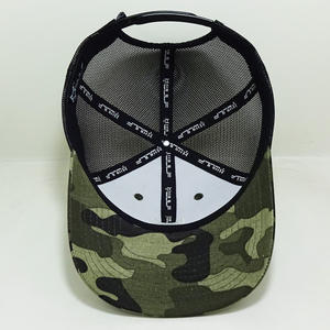 Casquettes de camionneur ODM personnalisées avec bande intérieure, logo tissé, casquettes camouflage, casquettes de chasse, fabricant de chapeaux en Indonésie, activité de plein air, gorras - Product Image 6
