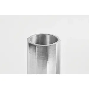 Vase à fleurs en fer forgé de qualité supérieure pour la décoration de mariage, design côtier, vase de table fait à la main, écologique - Product Image 5