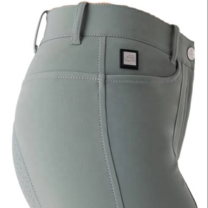 Pantalon d'équitation le plus vendu 2026 – Culotte d'équitation blanche et marine avec personnalisation complète. - Product Image 5